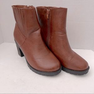 Refresh Kristin Ankle Boots Brown Size 9